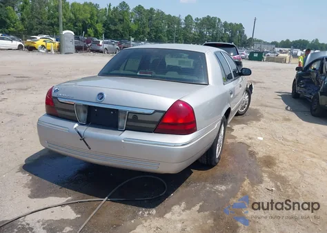 2008 Mercury Grand Marquis Ls from USA, damaged, VIN 2MEFM75V38X661495